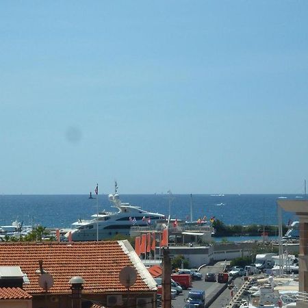 Charmant 2P Vue Mer Face Au Port De Golfe Juan Zewnętrze zdjęcie